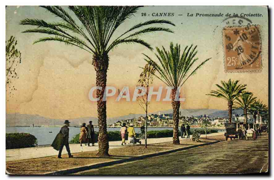 CPA Cannes La Promenade de la Croisette 
