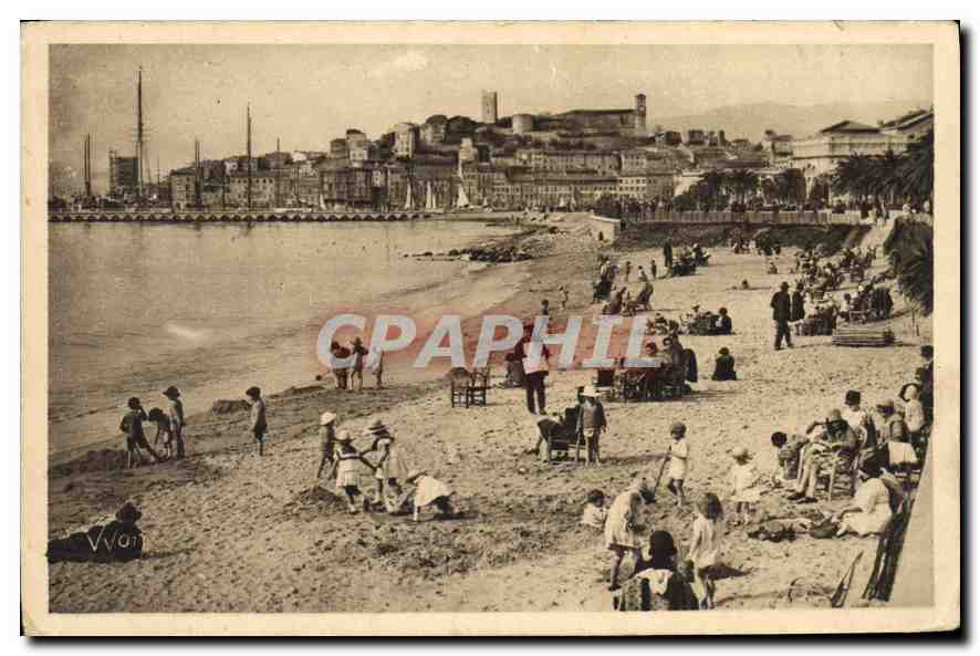 Strand von Cannes — Côte d'Azur — Verlag Wan