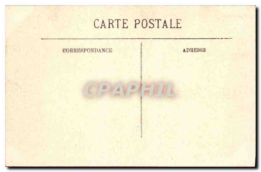 CPA Cannes Effet de Vagues et les Montagnes de l'Esterel  — Rückseite