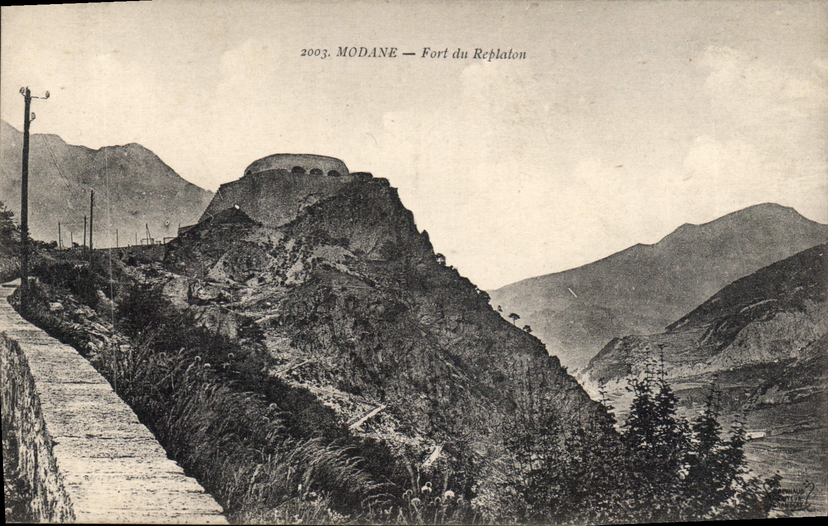 CPA Modane Fort du Replaton 