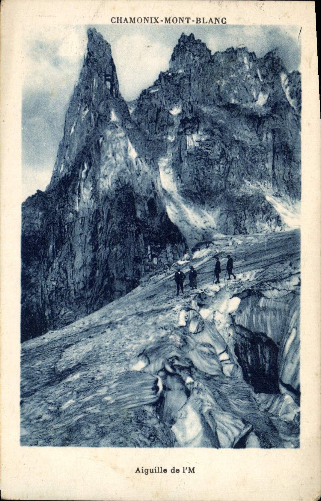CPA Chamonix Mont Blanc Aiguille de l'M 