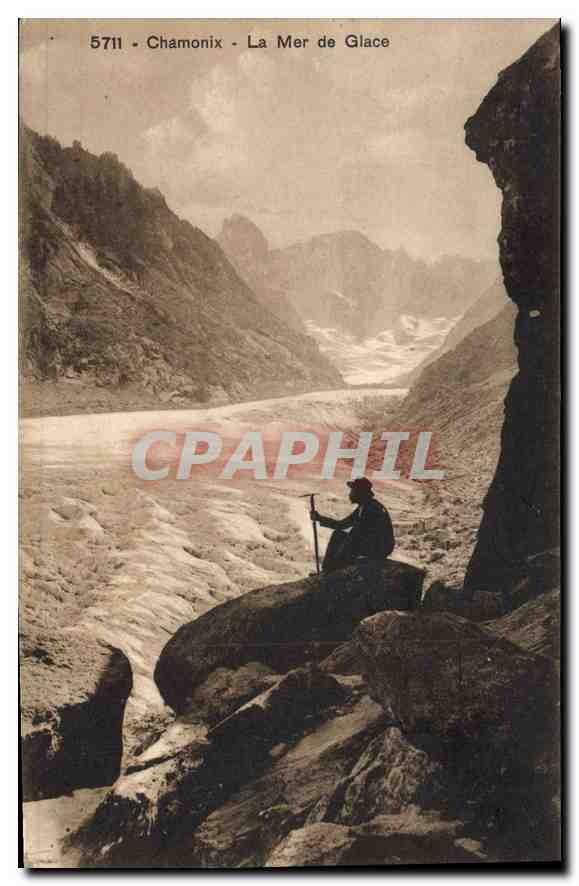 CPA Chamonix La Mer de Glace 