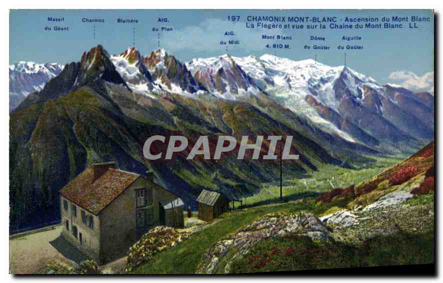 Chamonix Mont-Blanc — Ascension du Mont Blanc — LL — n°197