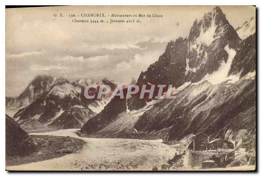 Chamonix - Montanvert et Mer de Glace - G.R. 196