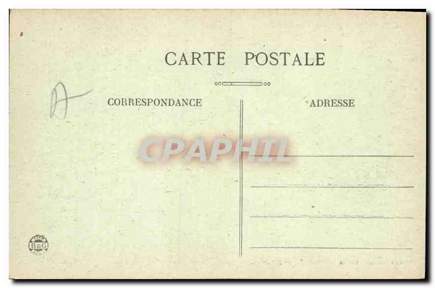 CPA Thones et Montagne du Calvaire  — Rückseite
