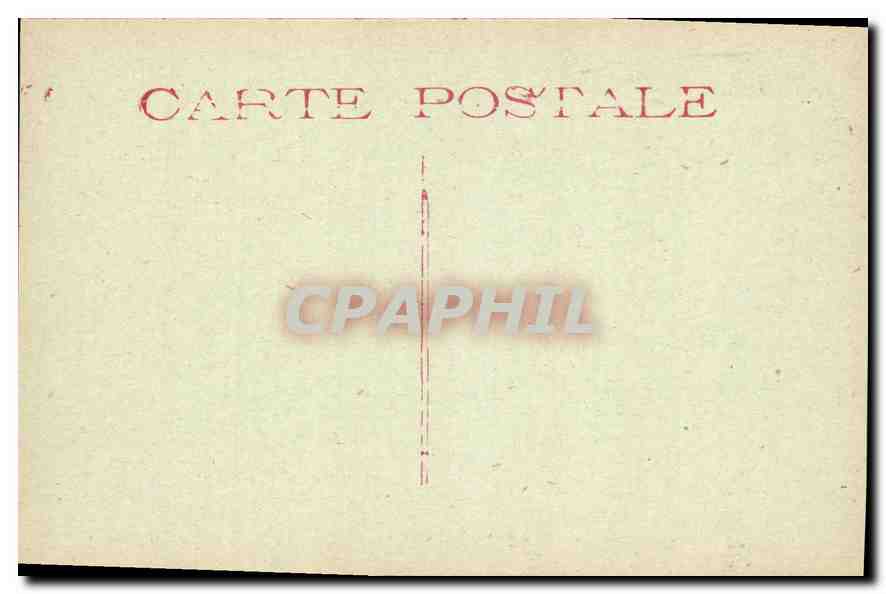 CPA Marseille La Caisse d'Epargne  — Rückseite