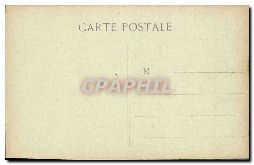 CPA Marseille L'Hotel Dieu  — Rückseite