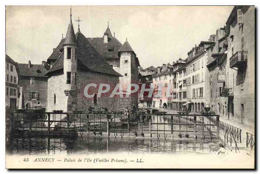 CPA Annecy Palais de l'lle Vieilles Prisons 