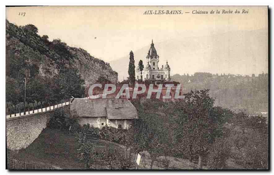 CPA Aix les Bains Chateau de la Roche du Roi 