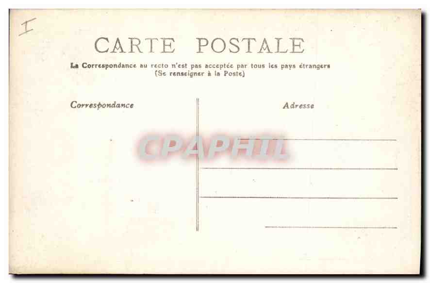 CPA Aix les Bains Interieur du Parc  — Rückseite