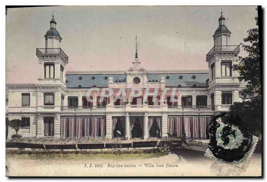 CPA Aix les Bains Vilal des fleurs 