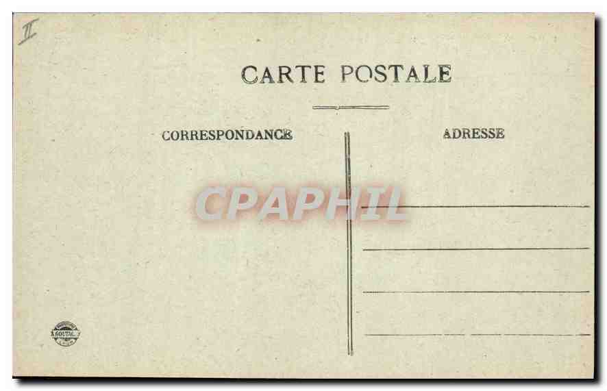 CPA Aix les Bains Savoie Le Grand Hotel Bernascon  — Verso