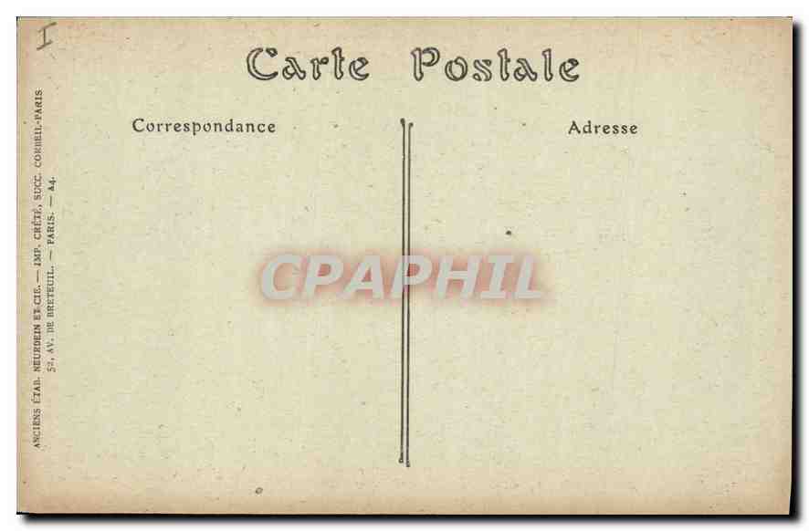CPA Aix les Bains Le Grand Cercle Cote des Jardins  — Verso