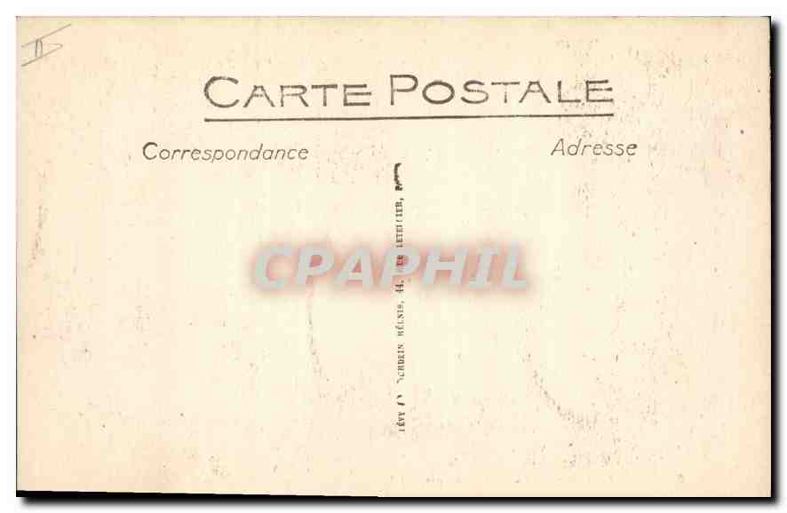 CPA Aix les Bains Vue generale  — Verso