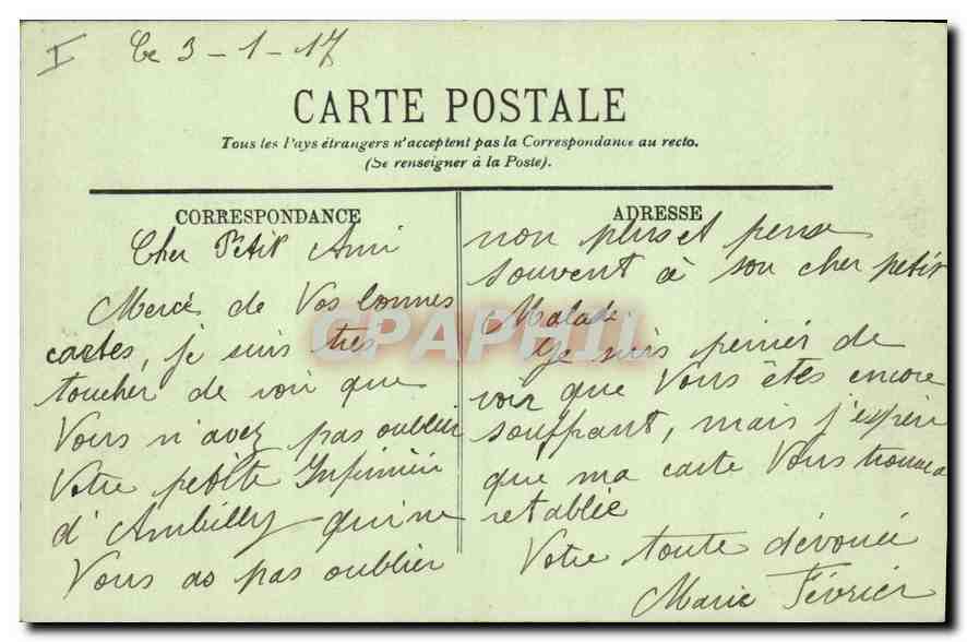 CPA Aix les Bains Lac du Bourget vu de la Chambotte  — Verso