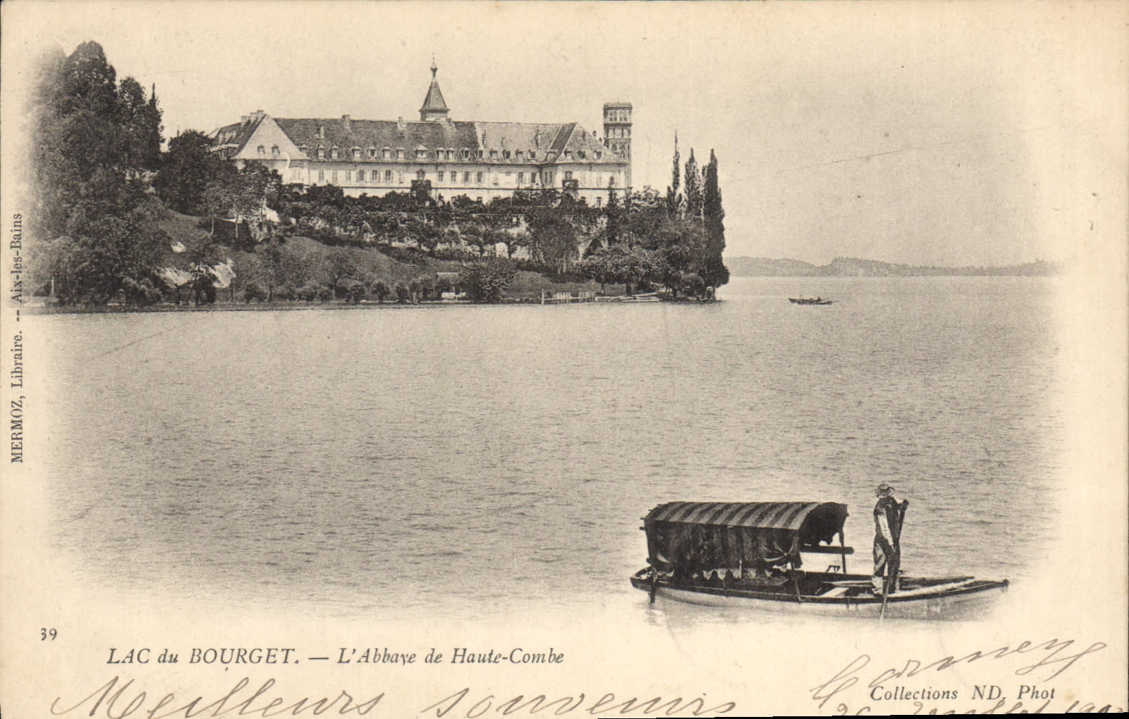 CPA Lac du Bourget L'Abbaye de Haute Combe 