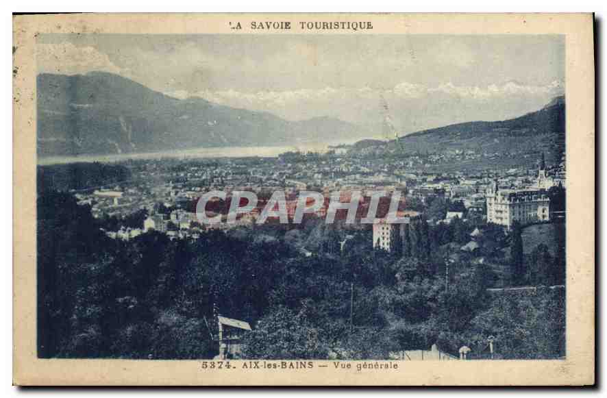 CPA Aix les Bains Vue generale 