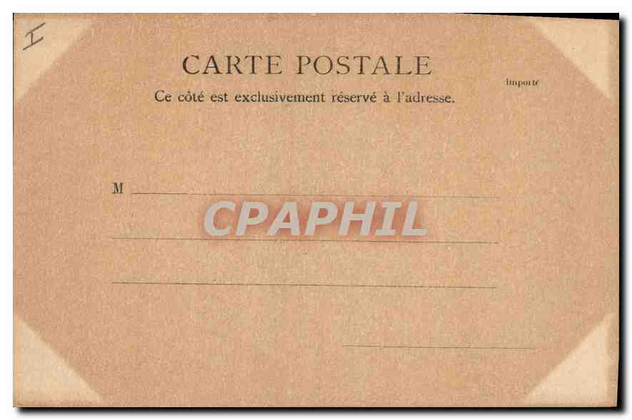 CPA Aix les Bains L'Arc Campanus — Rückseite