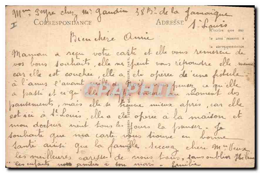 CPA Aix les Bains Vue generale  — Verso