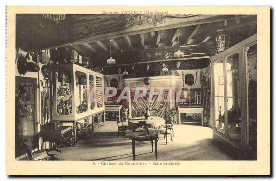 Château de Montrottier - Salle orientale — Environ d'Annecy (Haute-Savoie) — L. Faurne, édit., à Annecy (Haute-Savoie)