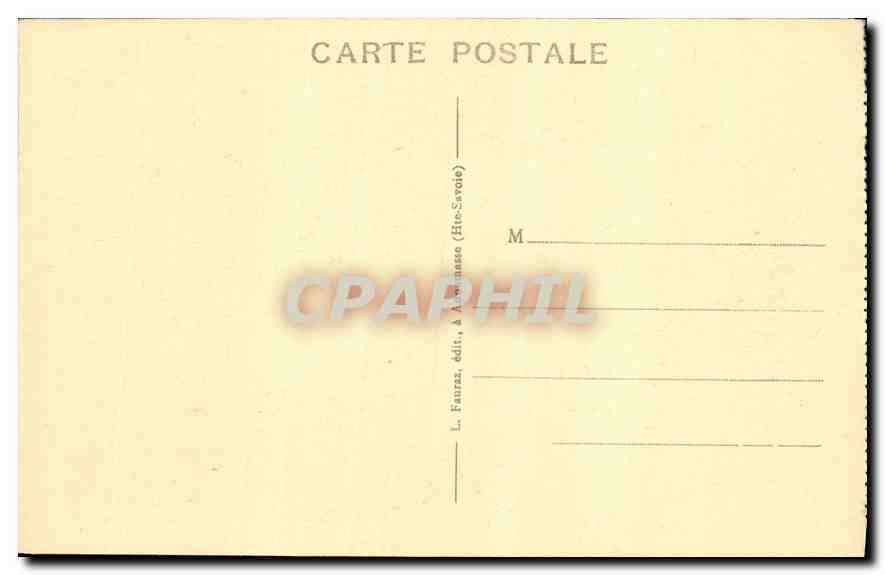 Château de Montrottier — Entrée principale — L. Faurraz, éditeur, Annecy (Haute-Savoie) — Reverso
