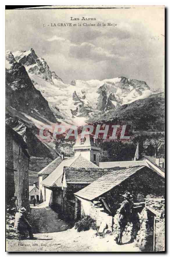 La Grave et la Chaîne de la Meije — Les Alpes — Fournier, éditeur, n°5