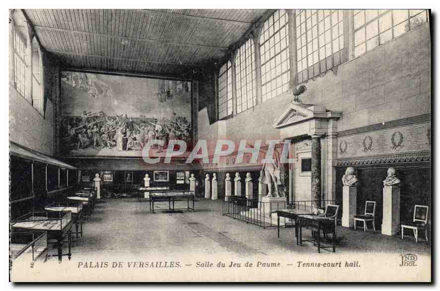 CPA Palais de Versailles Salle du Jeu de Paume Tennis