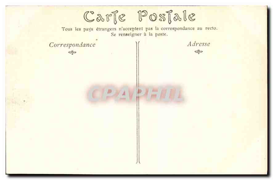 CPA Chamonix Le Pont Sainte Marie  — Verso