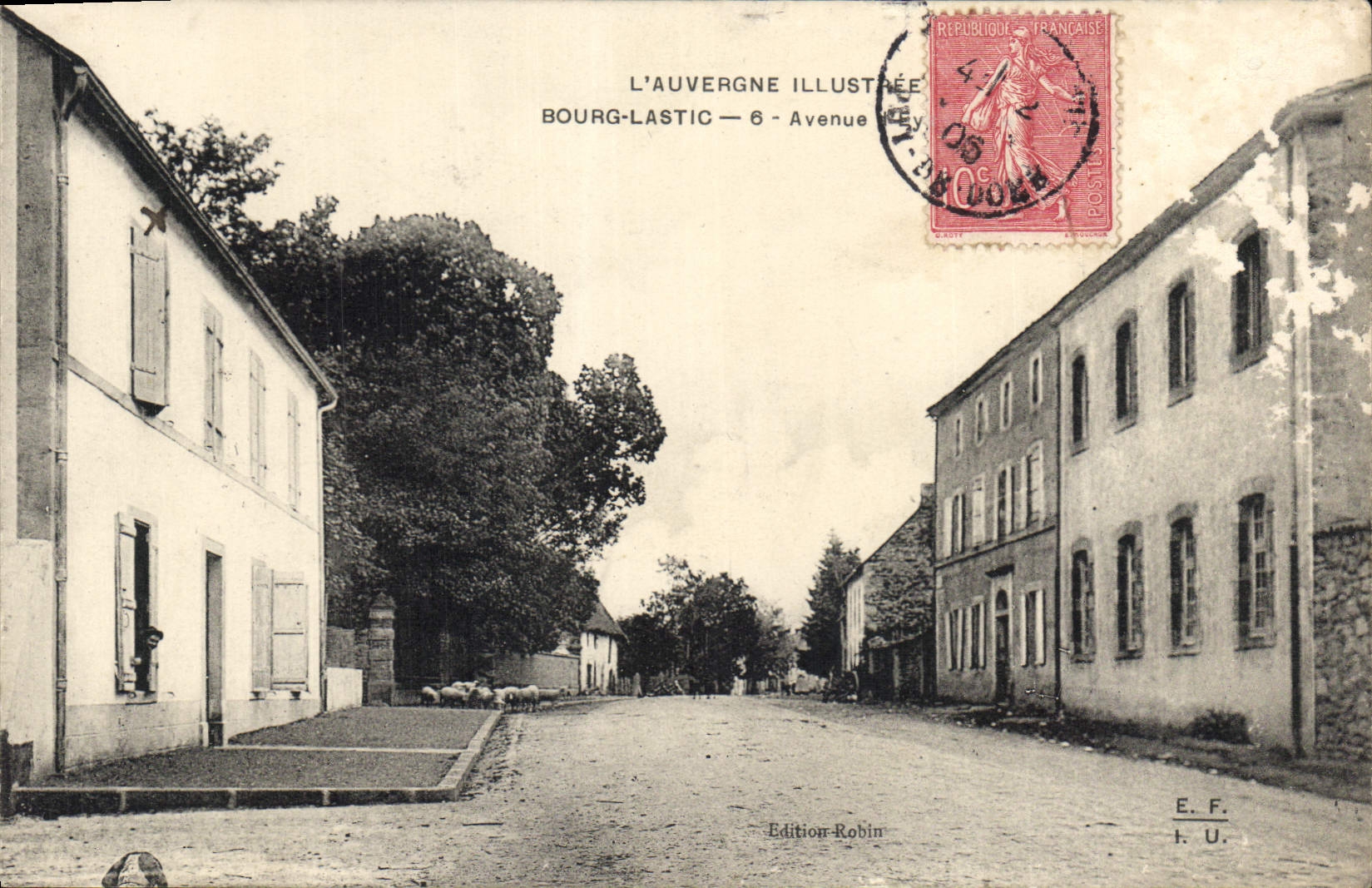CPA L'Auvergne Illustree Bourglastic 