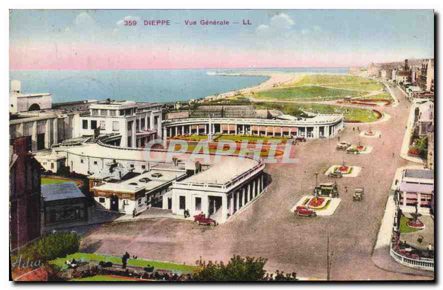 CPA Dieppe Vue Generale 