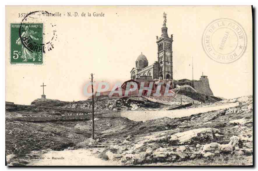 CPA Marseille ND de la Garde 