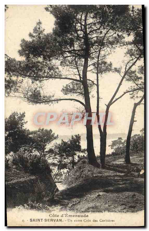 Saint-Servan — Côte d'Émeraude, un autre coin des Corbières — Collection German, T. Querin, succ. Strigold