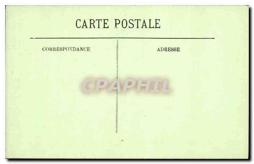 CPA Chenonceaux Le Chateau Nymphe s'abritant d'une gibulee par Breuil — Rückseite