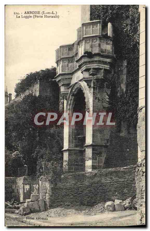CPA Amboise L et L La Loggia Porte Hurtault 