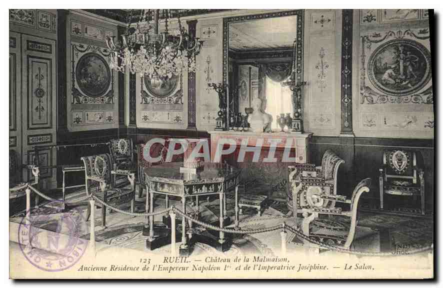 CPA Rueil Chateau de la Malmaison Ancienne Residence de l'Empereur Napoleon 1st et de l'Imperatrice 