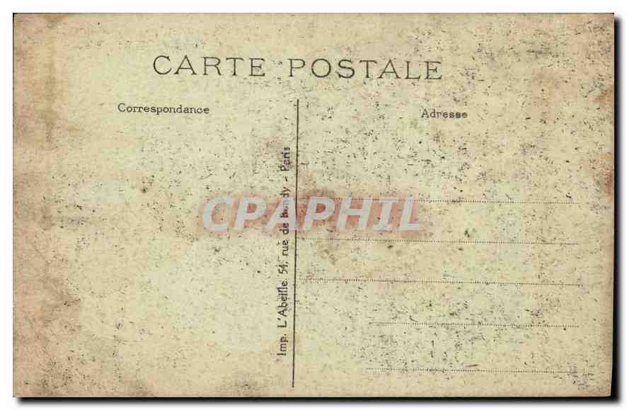 CPA Paris Les Fetes de la Victoire  — Rückseite