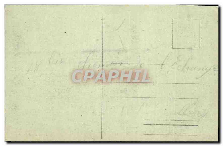CPA La Ferte Alais S et O L'Ardennay Les Roches du Plan incline  — Rückseite