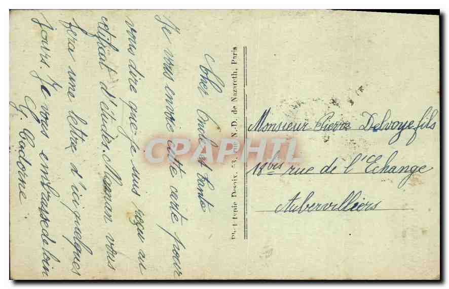 CPA Lavardin L et Ch Vue prise des bords du Loir  — Rückseite