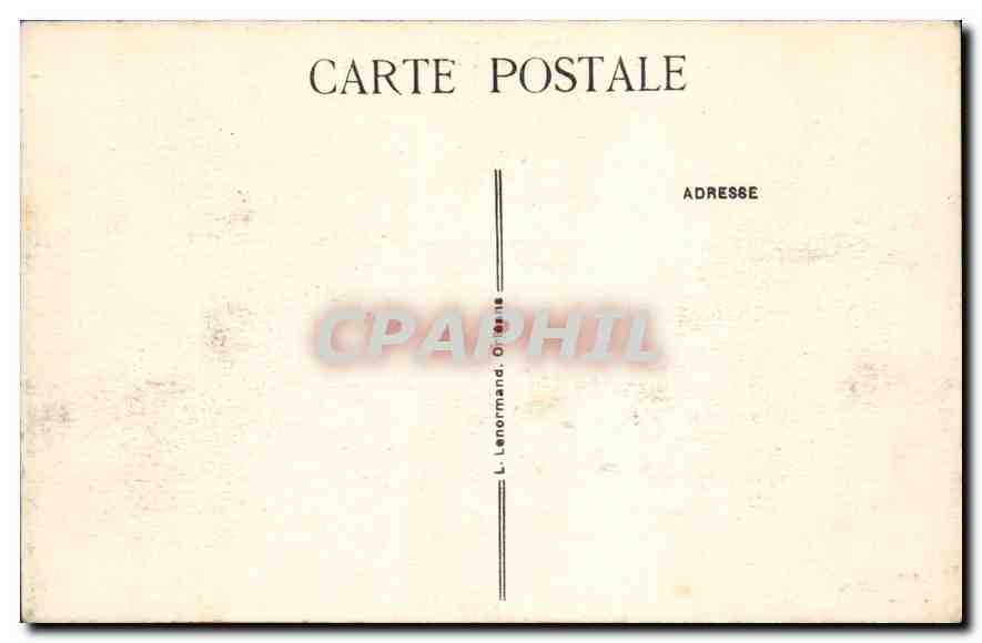 CPA Orleans Vue Generale Pont George V  — Verso