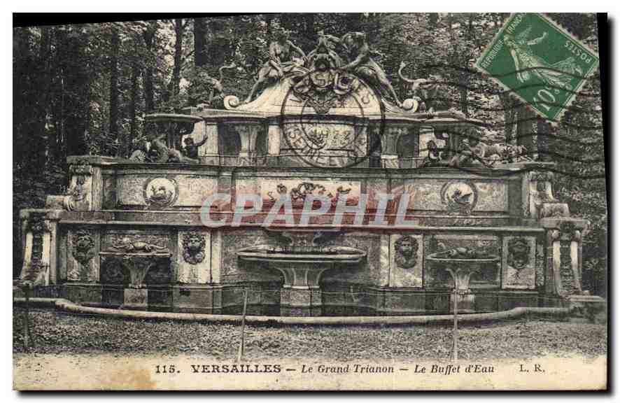 Versailles — Le Grand Trianon — Le Buffet d'Eau — L. R. — n°115
