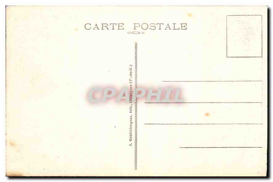 CPA Vichy Le Grand Casino Le Hall de l'Arlequin  — Rückseite