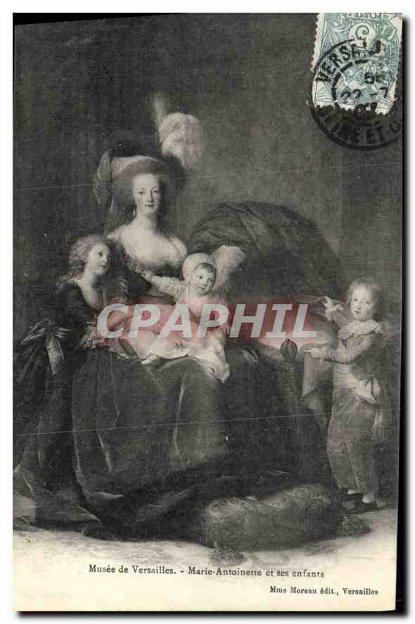 Musée de Versailles - Marie-Antoinette et ses enfants — Mme Moreau édit., Versailles