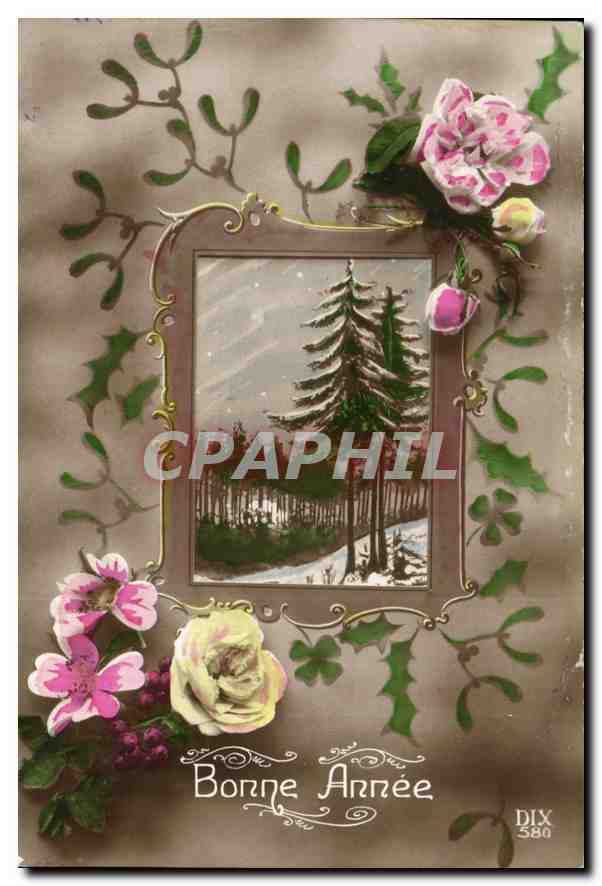 CPA Bonne Annee 