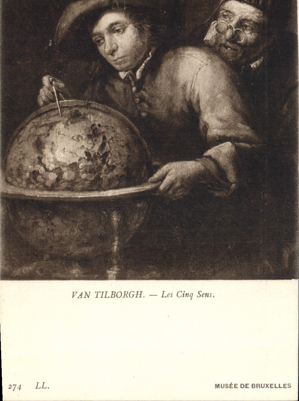 Van Tilborgh — Les Cinq Sens — Musée de Bruxelles