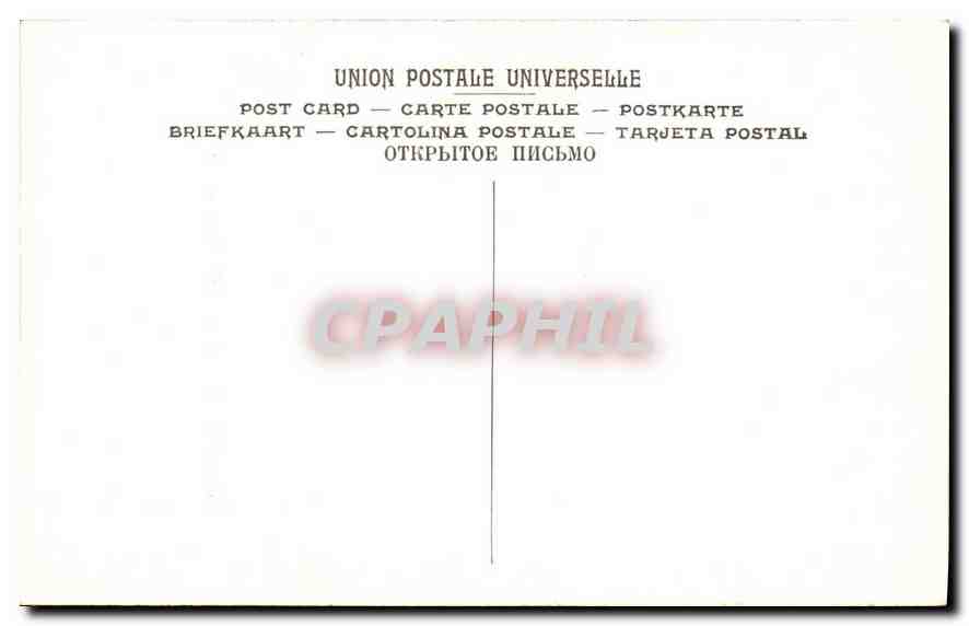 CPA Corneille de Voos Groupe de Famille  — Verso