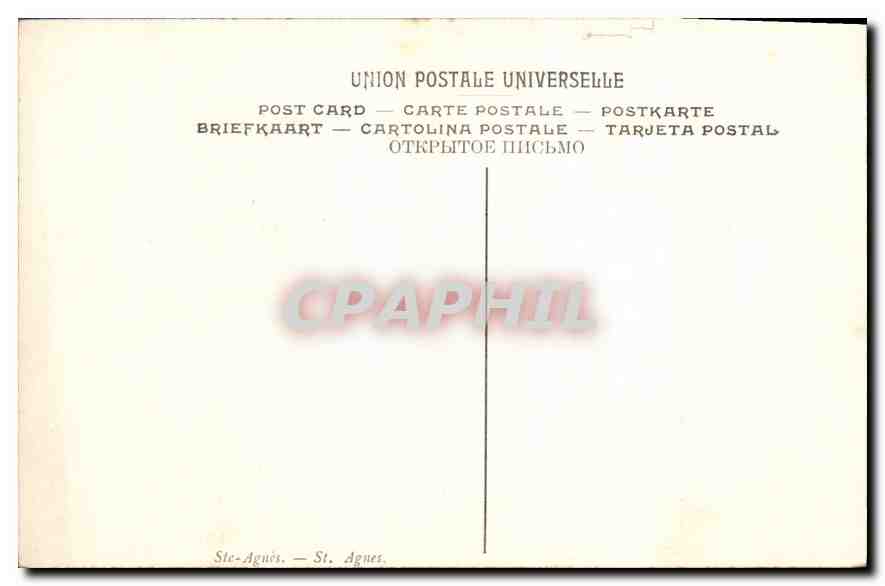 CPA Ribera Die beil Agnes  — Verso