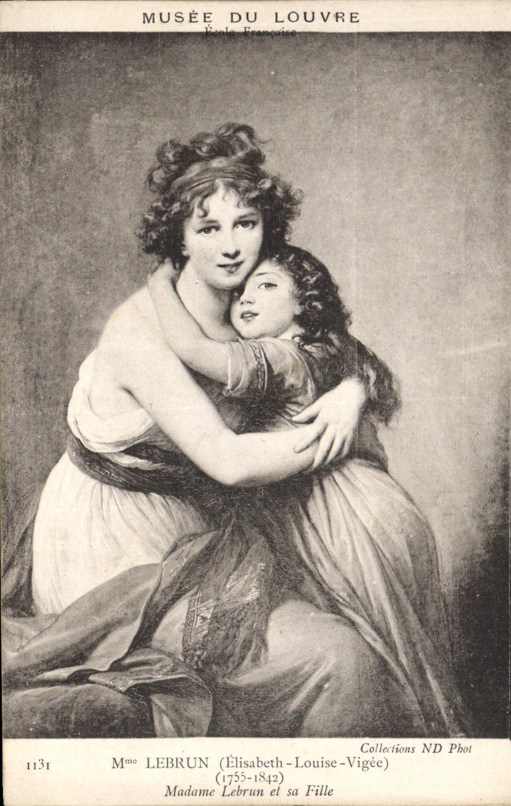 Madame Lebrun et sa Fille — Musée du Louvre — Collections ND Phot