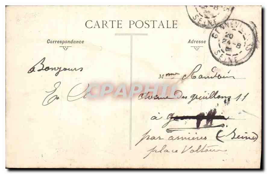 CPA Musee d'Arras Cesar  — Verso