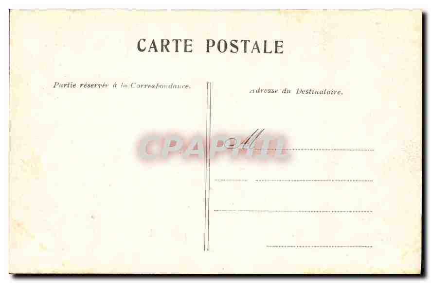 CPA Demont Breton La Plage Musee de Luxembourg  — Verso