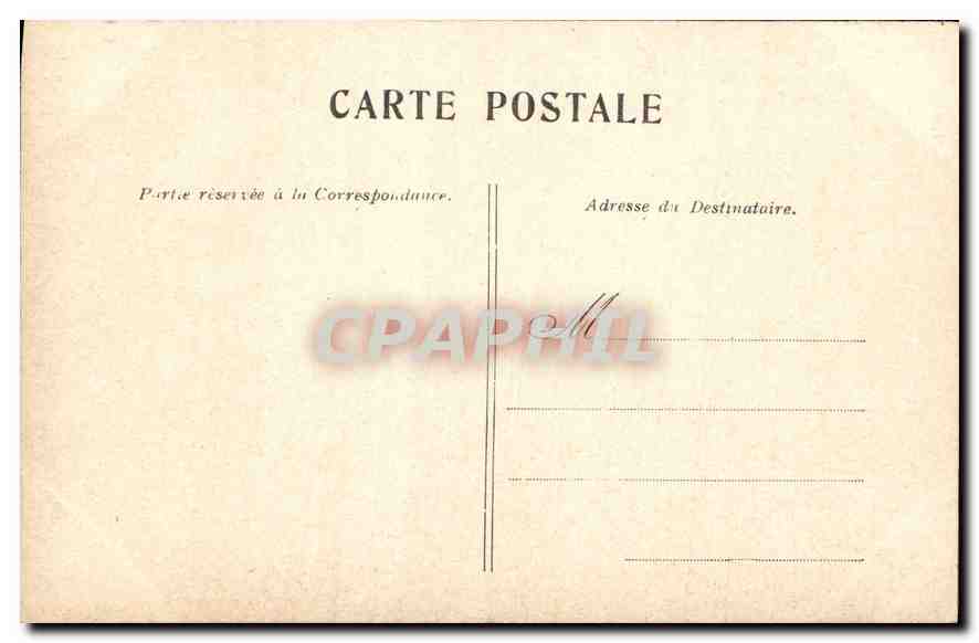 CPA A la Barriere de Dalby Musee du Luxembourg  — Rückseite